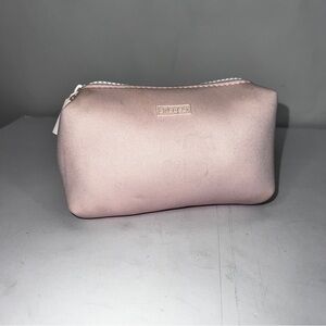 Briogeo Pink Mini Cosmetic Bag Makeup Case Scuba Material